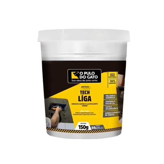 Aditivo para Argamassas Tech Liga 150G - Pulo do Gato