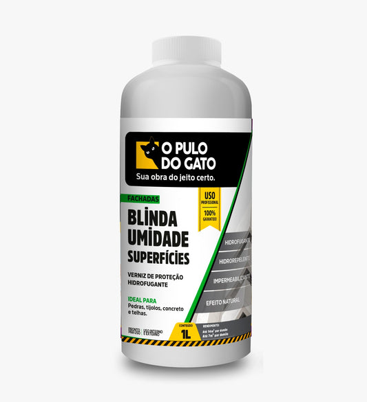 Hidrofugante Blinda Umidade Superfícies 1L - Pulo do Gato