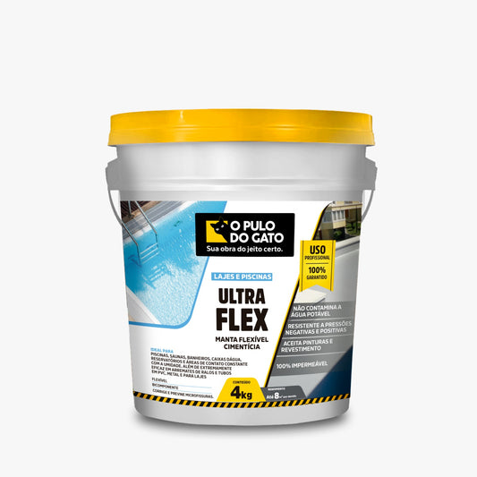 Impermeabilizante Ultra Flex 4KG - Pulo do Gato